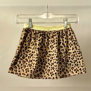 Carter’s Kid Leopard Print Skirt 6/6x